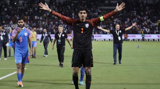 India held Qatar to a goalless draw in Doha last month(REUTERS) India held Qatar to a goalless draw in Doha last month(REUTERS)