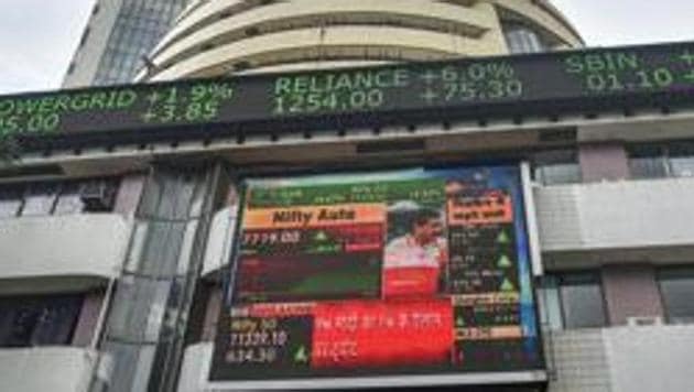 Sensex rose over 150 points on October 14th. (PTI Photo) Sensex rose over 150 points on October 14th. (PTI Photo)