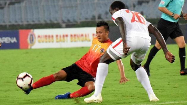 I-League football club in action. (ANI) I-League football club in action. (ANI)