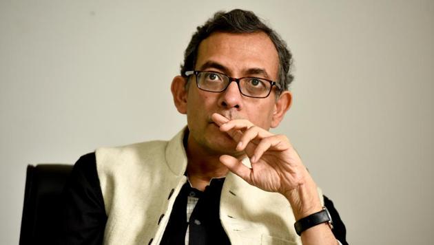 Indian-origin Economist and currently Ford Foundation International Professor of Economics at the Massachusetts Institute of Technology, Abhijit Banerjee at HT Unplugged, in New Delhi, India.(File photo:Saumya Khandelwal/ Hindustan Times)