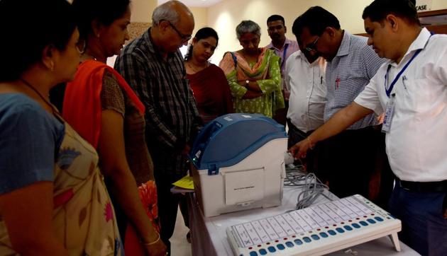 After having spoken about it, the two main opposition parties in Maharashtra – Congress and Nationalist Congress Party – have finally introduced 80 per cent reservations for locals in industrial jobs in Maharashtra. (Hindustan Times) After having spoken about it, the two main opposition parties in Maharashtra – Congress and Nationalist Congress Party – have finally introduced 80 per cent reservations for locals in industrial jobs in Maharashtra. (Hindustan Times)