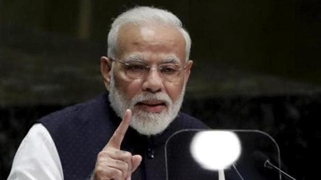 Prime Minister Narendra Modi on Sunday condoled the loss of lives in Japan due to Typhoon Hagibis.(AP) Prime Minister Narendra Modi on Sunday condoled the loss of lives in Japan due to Typhoon Hagibis.(AP)