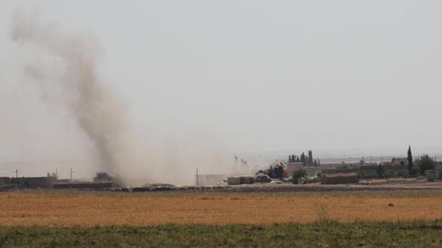 The Kurdish-led administration in northern Syria issued a statement Sunday saying 950 ISIL supporters escaped from a camp in Ain Issa after attacking guards. 859 people successfully escaped from the section housing foreigners, although few were recaptured but supporters inside the other section of the camp also escaped. The camp, 35km south of the Turkey-Syria border, is home to 12,000 people, including 1,000 wives and children of suspected ISIL fighters. (Khalil Ashawi / REUTERS)