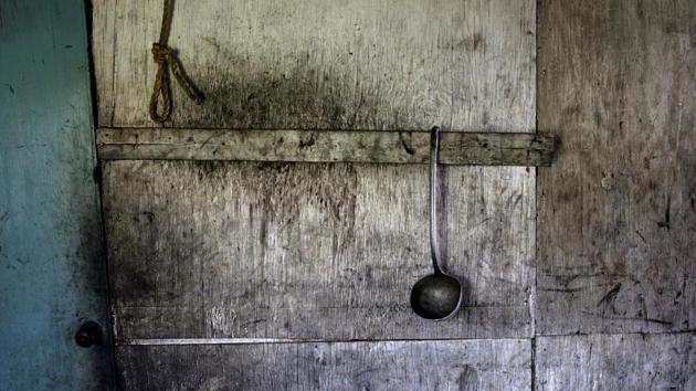 A spoon hangs inside a fisherman’s kitchen. Environmentalists say Lake Maracaibo was first sacrificed in the name of progress starting in the 1930s, when a canal was excavated so bigger oil tankers could reach its ports. Sea water flowed in, killing freshwater wildlife, such as some plants and fish. In a second blow, agriculture surged to meet the growing food demand, discharging fertilizer runoff into the lake, further ravaging the ecosystem with algae blooms. (Rodrigo Abd / AP)