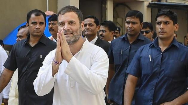 Former Congress President Rahul Gandhi to address meeting in Maharashtra ahead of Assembly polls. (PTI Photo) Former Congress President Rahul Gandhi to address meeting in Maharashtra ahead of Assembly polls. (PTI Photo)