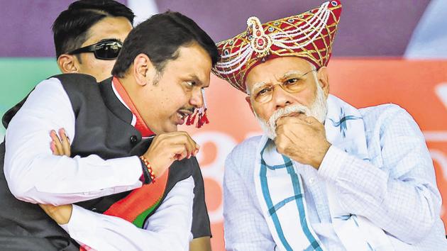 The rivalry within the saffron allies has led to several rebel candidates, which may prove to be the swing factor in this region. (PTI Photo) The rivalry within the saffron allies has led to several rebel candidates, which may prove to be the swing factor in this region. (PTI Photo)