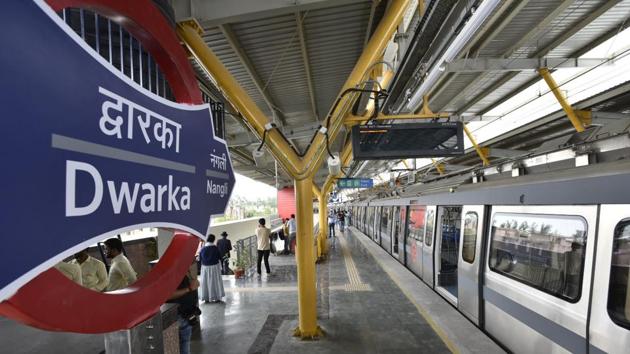 The central government will soon announce concession in Delhi Metro fares for students and senior citizens(Photo by Sanjeev Verma / Hindustan Times)