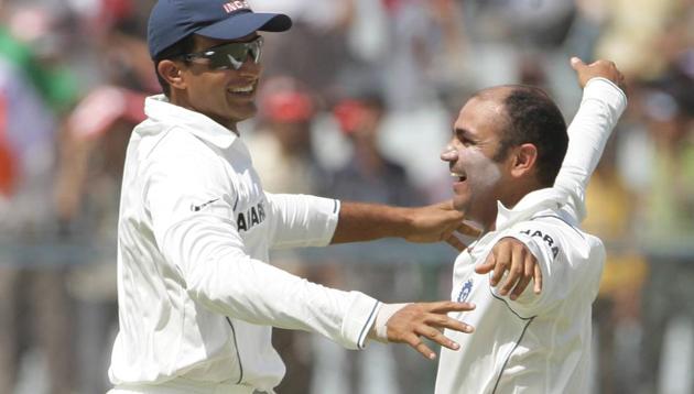 File image of Virender Sehwag, Sourav Ganguly(Getty Images)