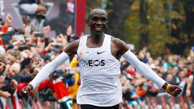 Kenya's Eliud Kipchoge, the marathon world record holder(REUTERS)