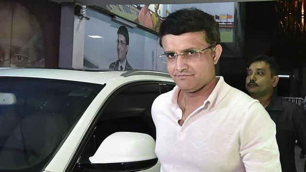 BCCI President-designate Sourav Ganguly arrives at Cricket Association of Bengal (CAB) office. (PTI) BCCI President-designate Sourav Ganguly arrives at Cricket Association of Bengal (CAB) office. (PTI)