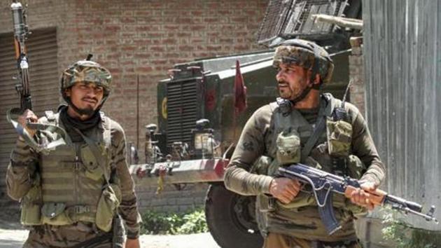 All the three local militants have been neutralised, the officials said. (PTI) All the three local militants have been neutralised, the officials said. (PTI)