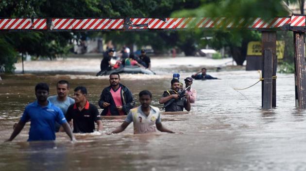 The Pune district recorded 27 per cent excess average rainfall during this year.(HT PHOTO)