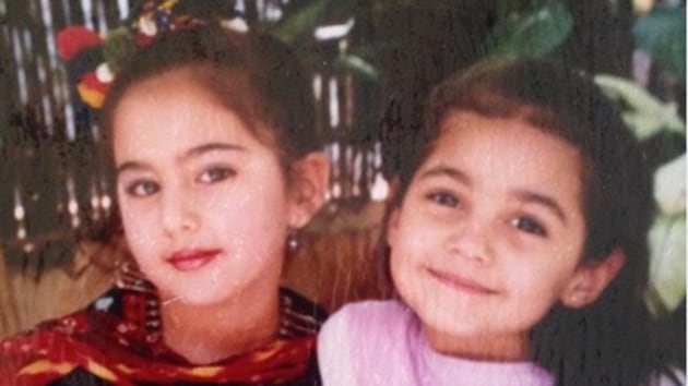 Sara Ali Khan with her ‘first friend’.