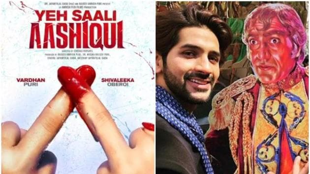 Amrish Puri’s grnadson Vardhan is all set to make his film debut with Yeh Saali Aashiqui.(Instagram)