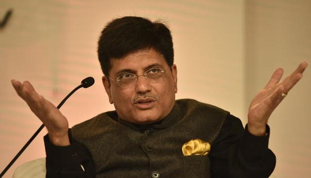 Union Minister Piyush Goyal, reacting to former PM Manmohan Singh’s criticism of the government, said that he ‘should reflect on his own failures’. (HT file photo) Union Minister Piyush Goyal, reacting to former PM Manmohan Singh’s criticism of the government, said that he ‘should reflect on his own failures’. (HT file photo)