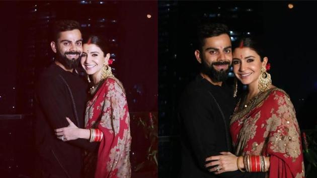 Virat Kohli and Anushka Sharma celebrated Karwa Chauth on Thursday.