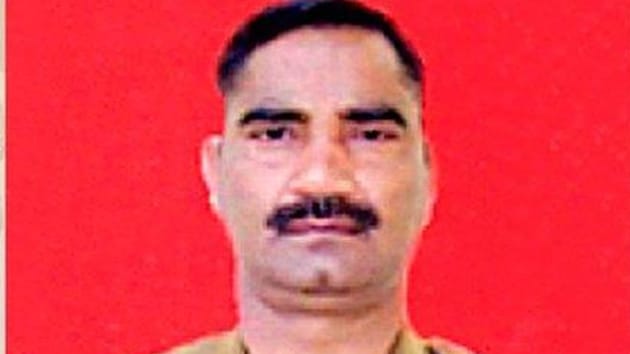 Head Constable Vijay Bhan Singh received bullet injuries on his head.((@BSF_India)) Head Constable Vijay Bhan Singh received bullet injuries on his head.((@BSF_India))