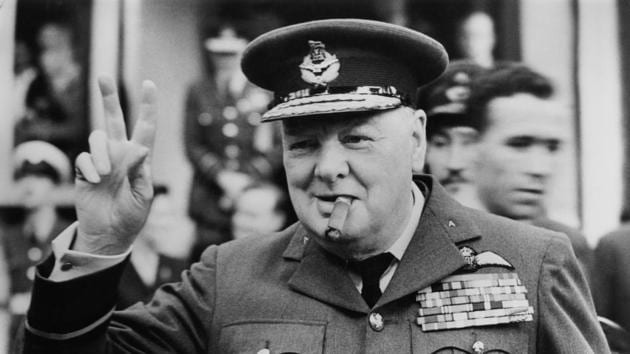 Churchill was one politician who used paraprosdokians to great effect. Often the United States was his target(Getty Images)