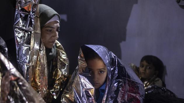 The number of people reaching Lesbos, Samos and other Greeks islands in the eastern Aegean Sea is the highest since the European Union reached a 6 billion-euro agreement in 2016 to prevent migrants from leaving the coast of Turkey and heading to the EU. (Petros Giannakouris / AP)
