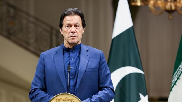 Pakistani Prime Minister Imran Khan during press conference with Iranian President Hassan Rouhani in Tehran, Iran. (Photo: Reuters) Pakistani Prime Minister Imran Khan during press conference with Iranian President Hassan Rouhani in Tehran, Iran. (Photo: Reuters)