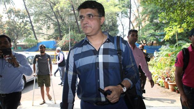 Former Indian cricketer Sourav Ganguly arrives to file his nomination. (REUTERS) Former Indian cricketer Sourav Ganguly arrives to file his nomination. (REUTERS)