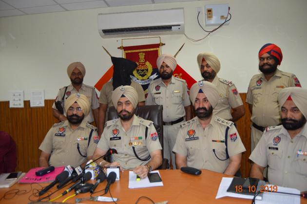 The accused in police custody on Friday. (HT PHOTO) The accused in police custody on Friday. (HT PHOTO)