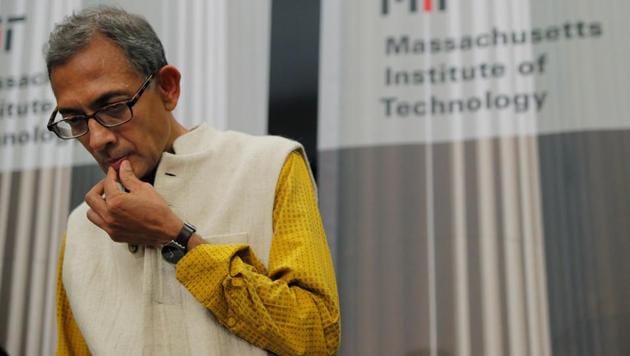 Abhijit Banerjee visited his alma mater Jawaharlal Nehru University.(REUTERS Photo)