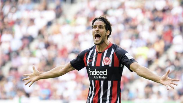 Frankfurt's Goncalo Paciencia (AP) Frankfurt's Goncalo Paciencia (AP)