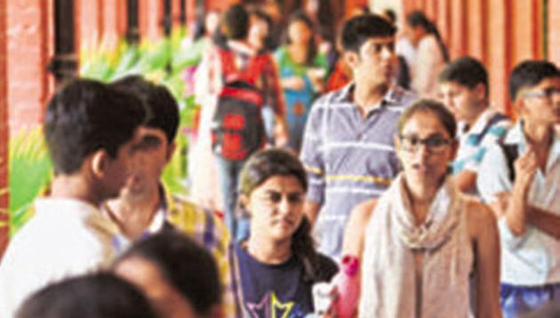 Delhi University (DU) has set up a 20-member task force in order to look into on-campus issues. (Representational image) (HT file) Delhi University (DU) has set up a 20-member task force in order to look into on-campus issues. (Representational image) (HT file)