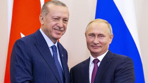 President Tayyip Erdogan will travel to Sochi on Tuesday for emergency talks on Syria with his Russian counterpart. (Reuters Photo)