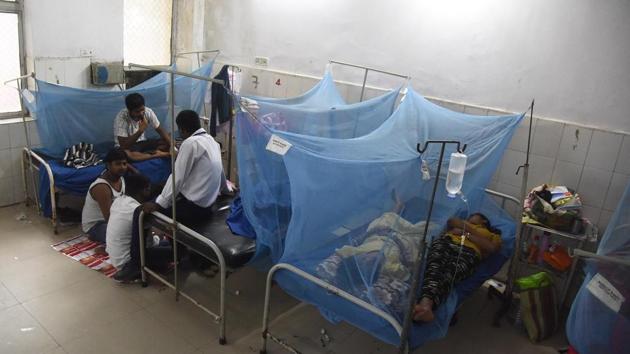 Five Dengue patients have died in Patna since October 15, but the state government has so far not attributed any of these deaths to the disease. (Image used for representation).(HT PHOTO.)