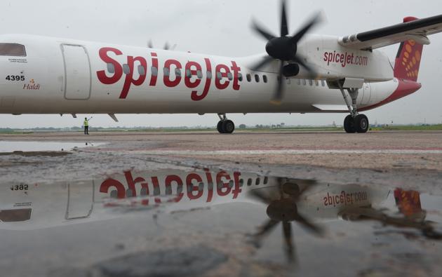 SpiceJet on Monday entered into a codeshare and interline agreement with Dubai-based Emirates airline.(Sonu Mehta/HT PHOTO)