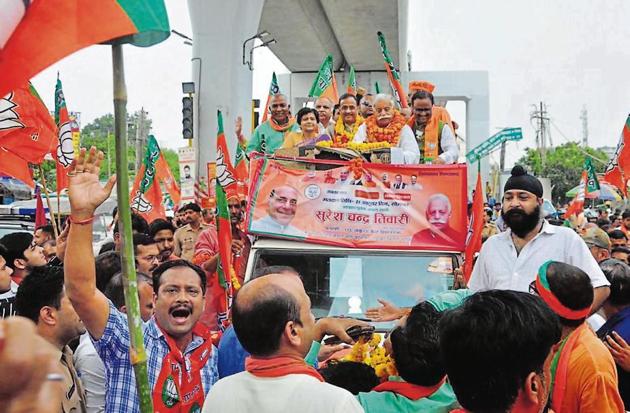 Since 1991, the saffron brigade has maintained its sway in the Lucknow Cantonment assembly constituency, barring in 2012(HT File / Representational Photo)