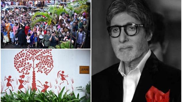 Amitabh Bachchan was in a Mumbai hospital for three days for a regular health check up.(Twitter/Instagram)