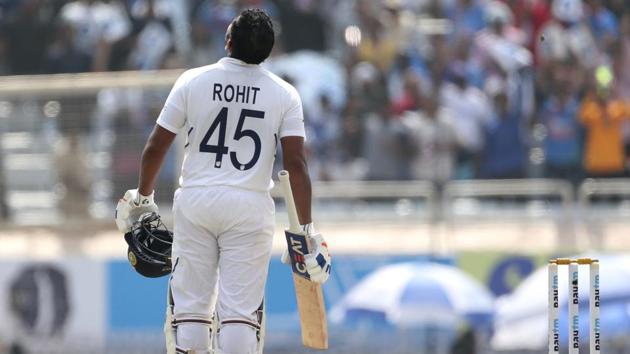 India's Rohit Sharma(AP)