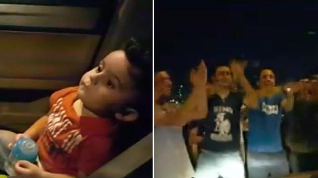Eliane Jabbour had put up the video to thank the protestors for a thoughtful gesture. (Facebook/Eliane Jabbour) Eliane Jabbour had put up the video to thank the protestors for a thoughtful gesture. (Facebook/Eliane Jabbour)