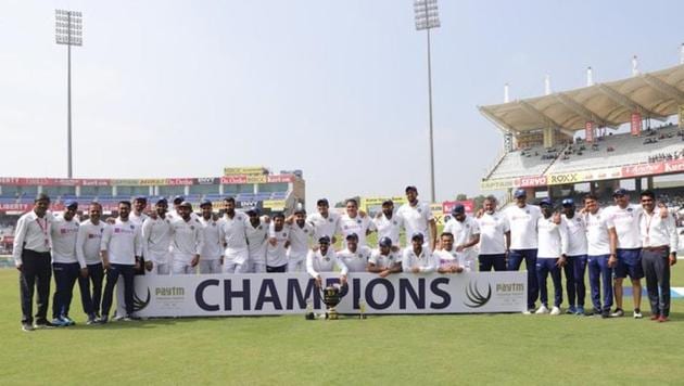 India thumped South Africa in the 3-match Test series(Virat Kohli/Twitter) India thumped South Africa in the 3-match Test series(Virat Kohli/Twitter)