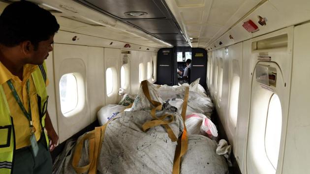 After heavy criticism for the condition of one of its greatest natural resources, Nepal’s government and mountaineering groups this year organised a six-week clean-up. Scaling almost 8,000 metres from base camp to the closest camp to the summit, a 14-strong team retrieved more than 10 tonnes of trash that was flown or driven to recycling centres in Kathmandu. (Prakash Mathema / AFP)