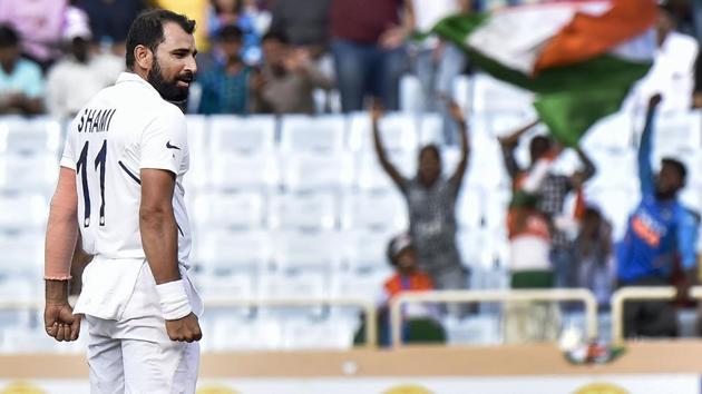 Indian bowler Mohammed Shami(PTI)