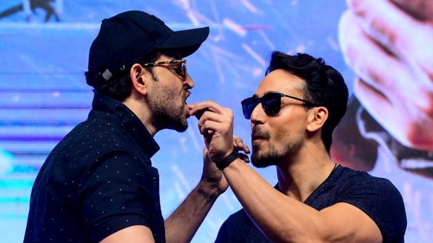 Hrithik Roshan and Tiger Shroff came together for the first time with War.(AFP)