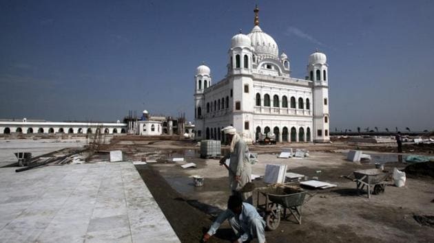 India and Pakistan will sign an agreement on October 24 to operationalise the Kartarpur Corridor to allow Indian pilgrims to visit a gurdwara built at the site where Guru Nanak spent the final years of his life.(Reuters image)