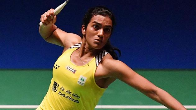 PV Sindhu of India in action during French Open.(Getty Images)