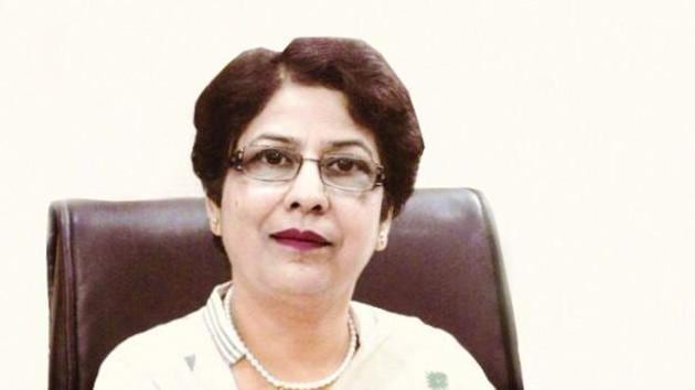 Karuna Verma, principal, Sam International School, Dwarka. (HT) Karuna Verma, principal, Sam International School, Dwarka. (HT)