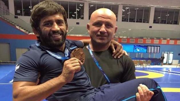 Shako Bentinidis to continue as Bajrang Punia's coach until 2020 Olympics -  Hindustan Times