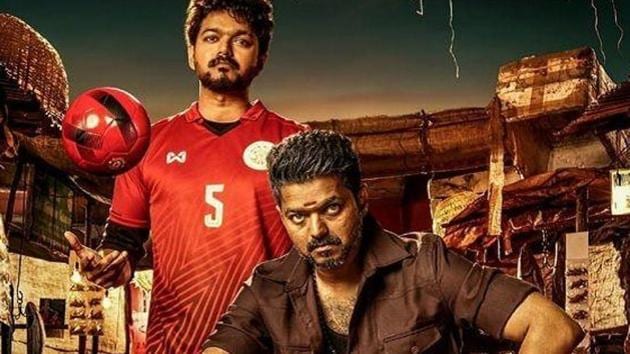 Vijay plays dual roles in Bigil.