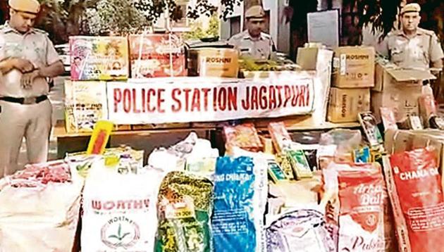 A police official said during interrogation, the accused disclosed that he, in order to earn some easy money, had stocked the crackers to sell before Diwali. (Sourced) A police official said during interrogation, the accused disclosed that he, in order to earn some easy money, had stocked the crackers to sell before Diwali. (Sourced)