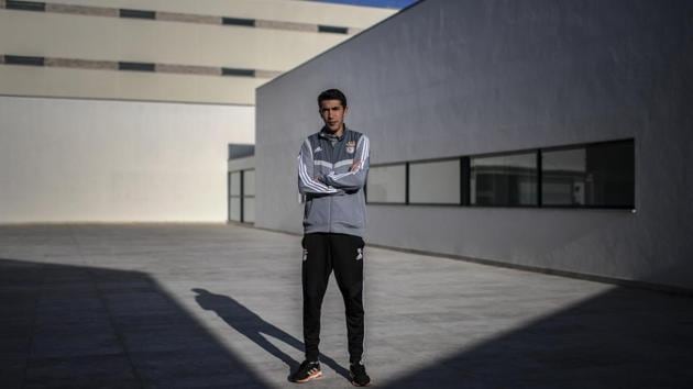 “Youngsters can make the difference for us, they have become fundamental,” Benfica coach Bruno Lage said in an interview with AFP. The 43-year-old has coached at all levels of the club and says the “decisive moment” in their success was the emergence of a generation led by Silva and Joao Cancelo, both of whom now play at Manchester City under Pep Guardiola. (Patricia De Melo Moreira / AFP)
