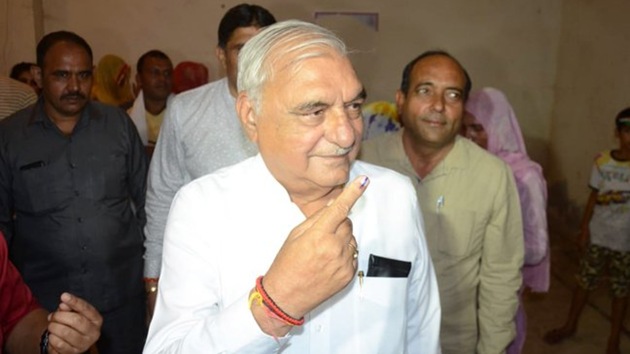 Hooda, in a short span of time, appears to have ensured that the Congress has regained lost ground and is giving a tough fight to the BJP, which otherwise seemed set for a resounding majority. (Photo @INCHaryana) Hooda, in a short span of time, appears to have ensured that the Congress has regained lost ground and is giving a tough fight to the BJP, which otherwise seemed set for a resounding majority. (Photo @INCHaryana)