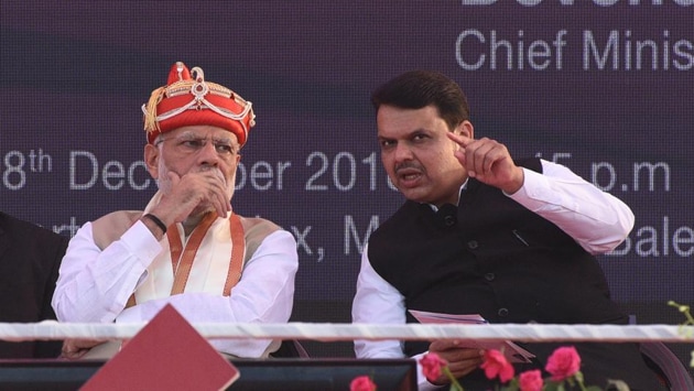 All Maharashtra exit polls have predicted the return of incumbent CM Devendra Fadnavis.(Pratham Gokhale/HT file photo)