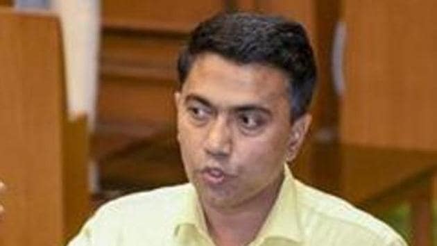 Goa Chief Minister Pramod Sawant has defended his land purchases in Maharashtra(PTI Photo)